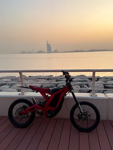 Surron LBX 2024 | Fully customised + 5+ Warp 9 parts | Candy Red