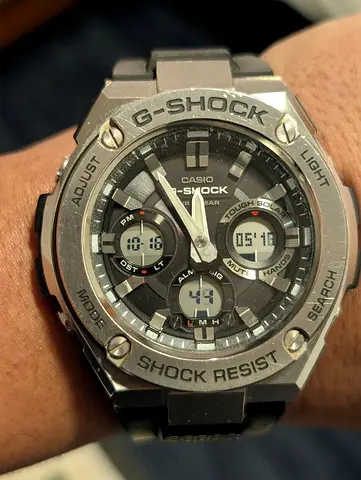 Casio G-Shock GST-S110 Tough Solar Stainless Steel Men’s Watch - Used