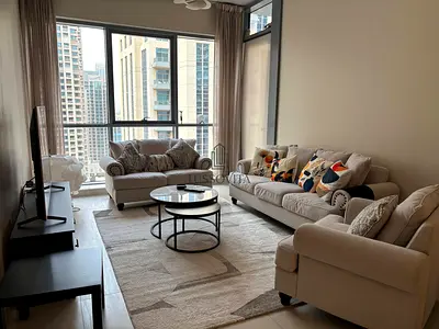 Spacious 2 Bedroom | High Floor | Burj Khalifa View