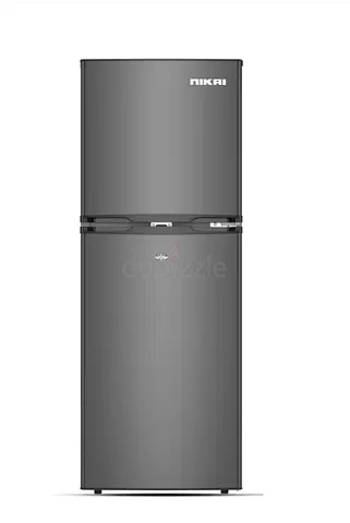 Refrigerator Nikai 190L Double Door - 1 Year Warranty