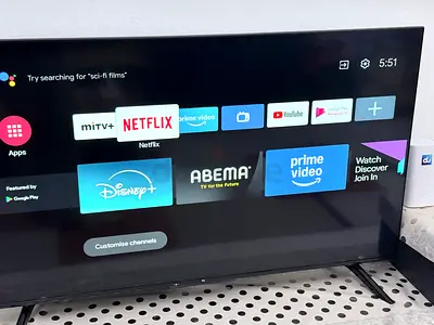 Xiaomi 50-inch Android Smart LED TV - Good Working Condition like new With Box.