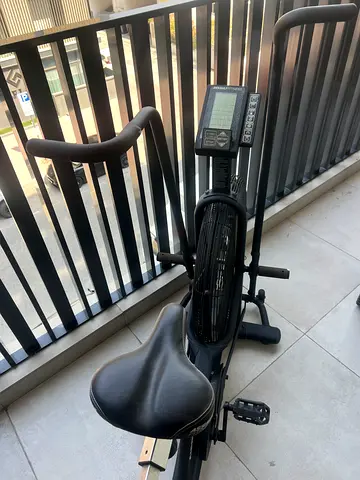 Used Upright Exercise Bike with LCD Console - Good Condition