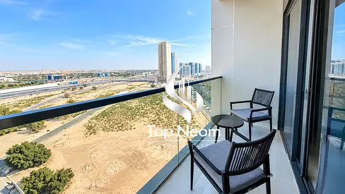 FURNISHED STUDIO APARTMENT FOR RENT | BLUE WAVE | WADI AL SAFA 5