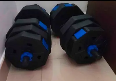Adjustable Hex Plate Dumbbell Set (Pair) - Used, Good Condition