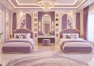 New luxury 160*200 queen size twins bed with cozy clam comfort