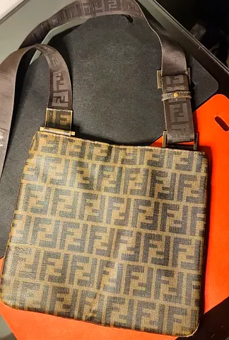 Fendi Zucca Canvas Shoulder bag