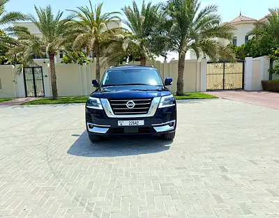Nissan Patrol LE Titanium GCC – Big Engine ‐ Radar Original Paint ‐ Low Mileage - Agency Maintained