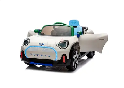 Megastar Licensed Mini Cooper Aceman Ride-On 12V Electric Kids Car with Remote