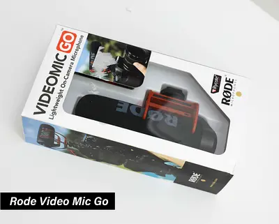 Rode VideoMic GO - Lightweight On-Camera Microphone (Boxed)