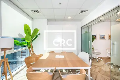 Partitioned | 4 parkings | Corner Office