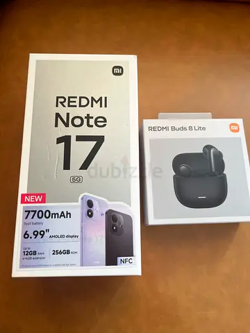 Redmi Note 17 (256GB) with Redmi Buds 3 Lite - Brand New in Box