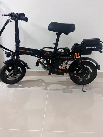 Foldable Electric Bike with Seat — Compact Commuter e-Bike