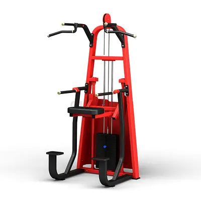 1 REP MAX Assisted Dip & Chin-Up Machine – 100kg Assistance Stack