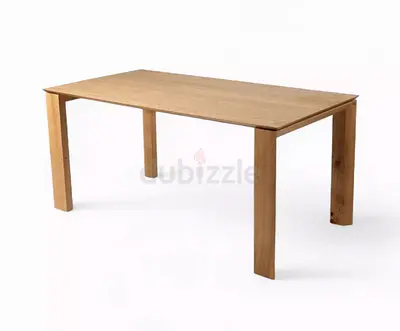 6 seater Wooden top Dining Table - Oak