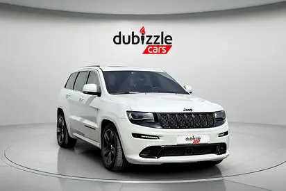 AED 3358/month | 2015 Jeep Grand Cherokee SRT | GCC Specs | Ref#537853