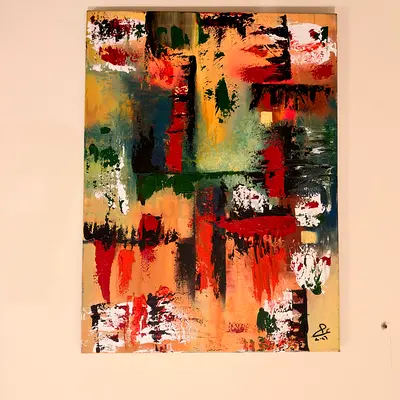 Art frame handmade painting 60*90cm