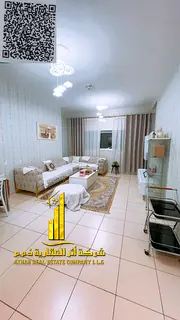 ✨ Luxurious fully furnished two-bedroom apartment for monthly rent in Ajman One Towers – Al Rash