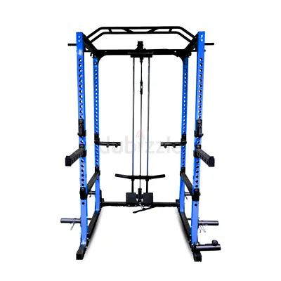 YALLA HomeGym BEAST Power Cage – Blue Home Gym Squat Rack