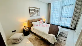 Fully Furnished 1 BR| Skyhills Residences T1 | Balcony & Pools View