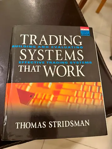Trading Systems That Work by Thomas Stridsman - Finance Trading Book