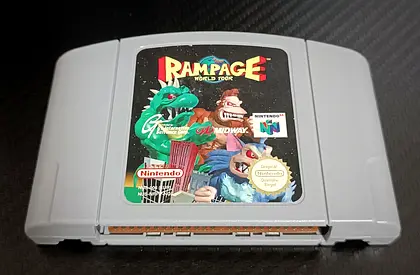 Rampage World Tour - Nintendo 64 - PAL
