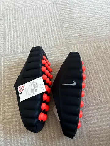 nike mind 001 black and orange