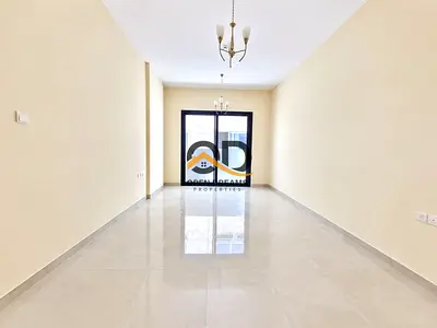 Brand new appartment only 38k With belcony 2 washroom near to claro coffee in aljada out side prime Location sharajh