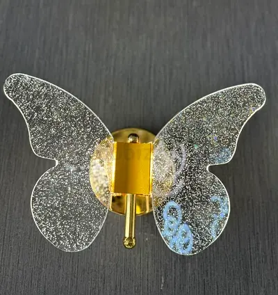 Modern Crystal Wall Sconce Light - Gold Finish