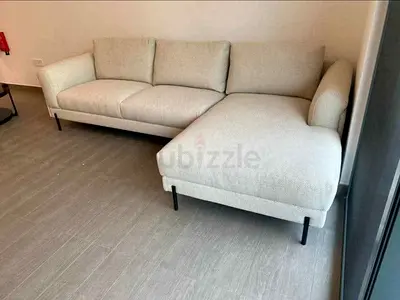 Top quality The Loom Collection L shape sofa beige