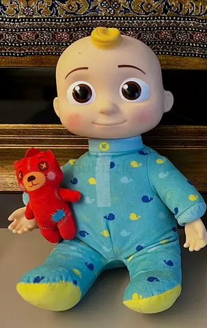CoComelon Musical Bedtime JJ Soft Doll for Toddlers and Preschool Kids