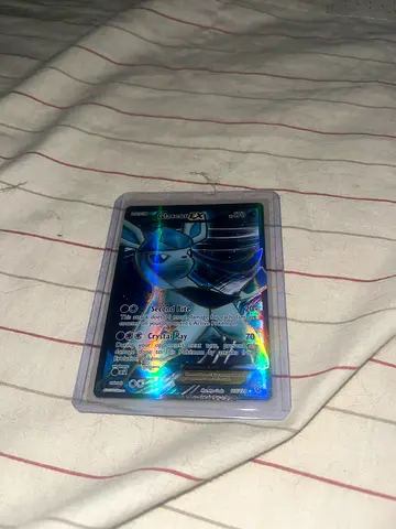 Glaceon exHolo Pokemon Trading Card in Protective Sleeve (Single Card) card worth 900$ if graded.