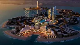 Huge RARE 2 BDR + study Full Sea Fairmont Marjan