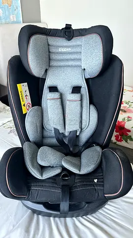 Grey 5-point Harness Child Car Seat - Good Used Condition