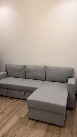 IKEA L-Shaped Sofa with Storage – Excellent Condition