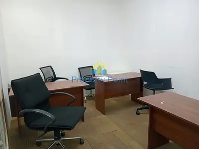 OFFICE FOR SHORT TERM LEASE | TAWTHEEQ CONTRACT AND INSPECTION INCLUDED | STARTING PRICE @ AED 6,000