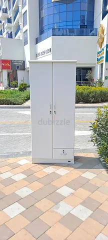 White 2-Door Cabinet - brand new