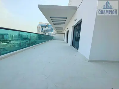 105k /// 6 payment //3 bhk for rent // Huge Sizes all Amenities //Maid Rooms