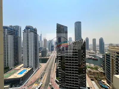 MARINA VIEW/ MIDDLE FLOOR /NOTICE GIVEN/ BIG 1 BHK