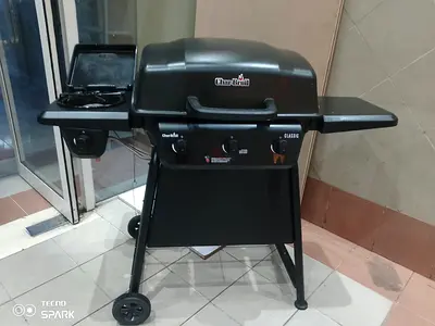Char-Broil Classic 3-Burner Gas BBQ Grill With Side Burner SL-CB30317