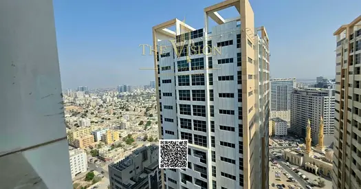 غرفتي نوم وصالة طابق عالي مع باركينغ استلام فوري