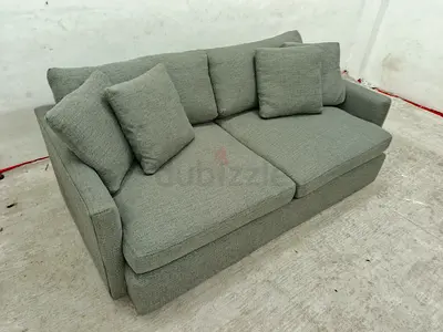 Top quality Crate and Barrel gray sofa