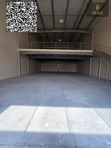 **Warehouse for Rent in Sajja, Sharjah | 4,990 Sqft | Mezzanine | 22 kW Electricity**