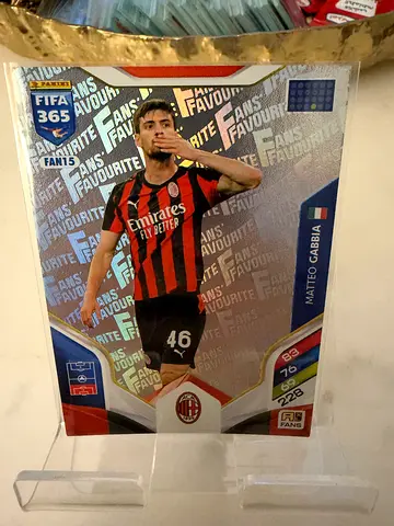 Matteo Gabbia AC Milan FIFA 365 Football Trading Card - Good Condition