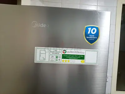 Midea single-door refrigerator - good condition, 10-year compressor warranty