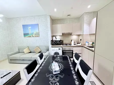 Fully Furnished | Sky Line & Partial Burj Khalifa View