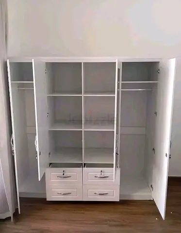 Brand new 4door wardrobe with mirror available