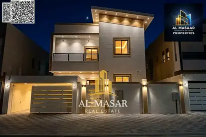 Luxury 5-Bedroom Villa for Sale in Al Yasmeen, Ajman | Water, Electricity & AC Charges Included – Y