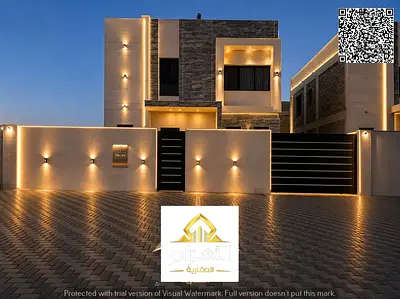 Villa for sale, available for freehold ownership by all nationalities, located near Sheikh Mohammed bin Zayed Road; registration and ownership fees ar