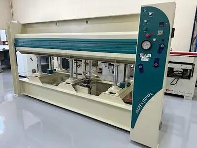 Double Heated Press WoodWorking Machine