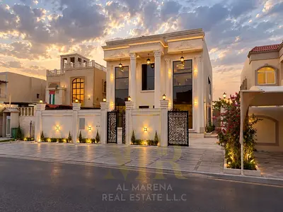 فيلا بالمويهات 1 _ خلف مول نستو مباشره | 5 غرف ماستر + مسبح خاص | علي مساحه 5000 قدم | بسعر يشمل رسوم الكهرباء والمياه فيلا